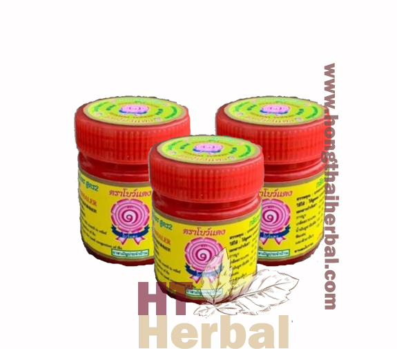Bow Dang Herbal Inhaler Red Box Pack 3